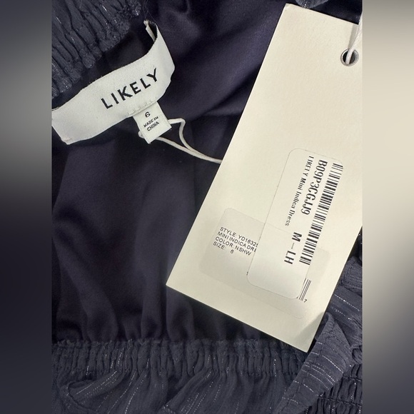 NWT Likely Inca Dress in Nightshadow. Size 6. - Picture 6 of 9